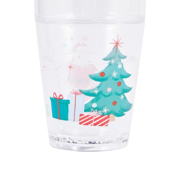 Anko Christmas Glitter Tumbler
