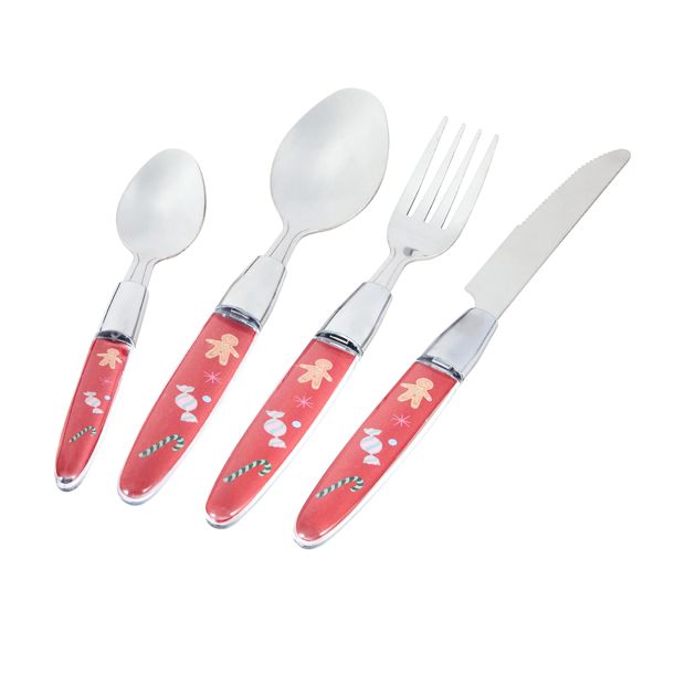 Anko 16 Piece Christmas Cutlery Set