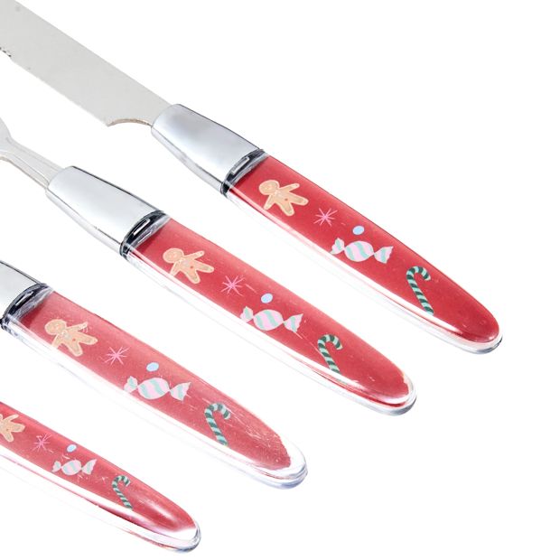 Anko 16 Piece Christmas Cutlery Set