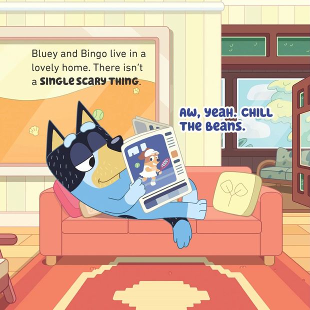 Bluey: Bluey and Bingo's Book of Scary Things - A-Lift-The-Flap Book
