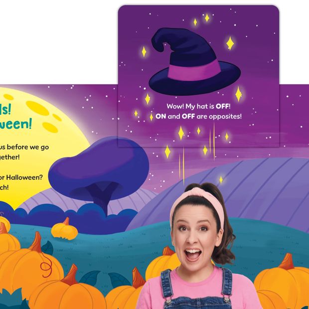 The Magic Halloween Box: A Lift-the-Flap Book of Opposites by Ms. Rachel - Book
