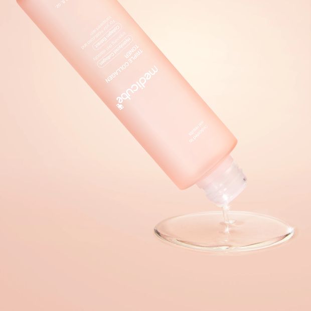 Medicube Triple Collagen Toner 140ml - Hydrolyzed Collagen and Collagen Extract
