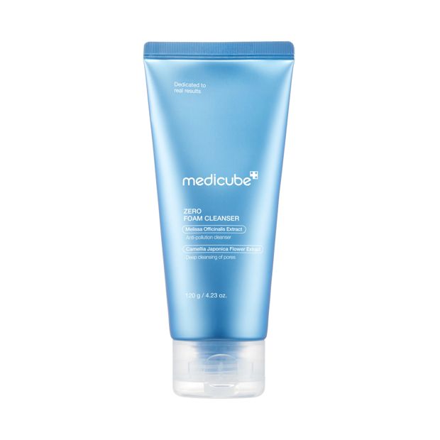 Medicube Zero Foam Cleanser 120g - Melissa Officinalis Extract and Camellia Japonica Flower Extract