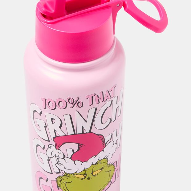 The Grinch Stainless Steel Drink Bottle
