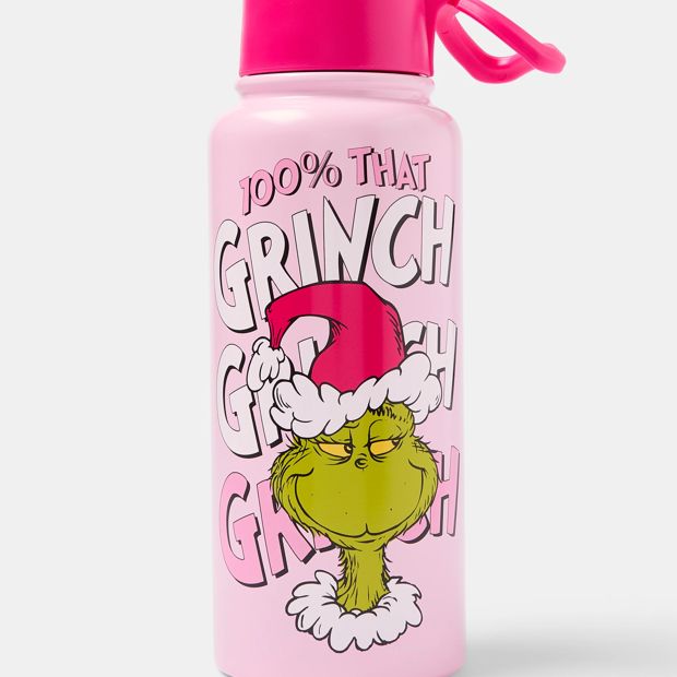 The Grinch Stainless Steel Drink Bottle