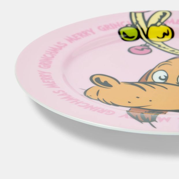 Set of 4 The Grinch Ceramic Plates
