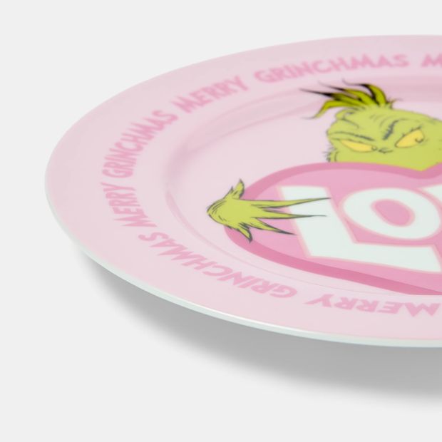 Set of 4 The Grinch Ceramic Plates