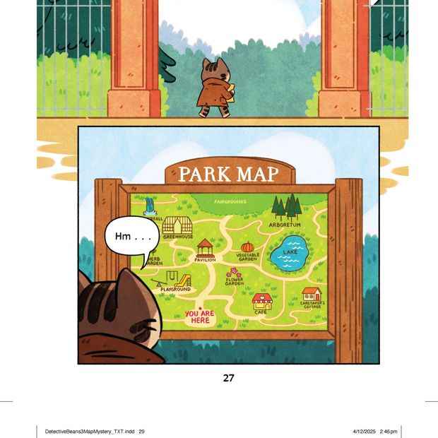 Detective Beans: The Map of Mystery by Li Chen - Book