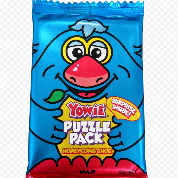 Yowie Puzzle Pack Honeycomb Choc 20g - Assorted