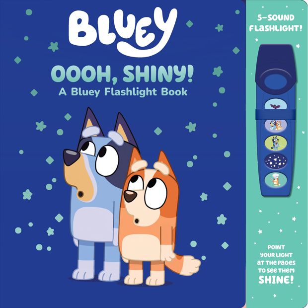 Bluey: Oooh, Shiny! A Bluey Flashlight Sound Book