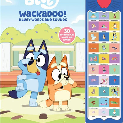 Bluey: Wackadoo! Bluey Words and Sound Book