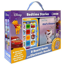 Disney Bedtime Stories: Me Reader Jr 8 Board Books and Electronic Reader  - Book