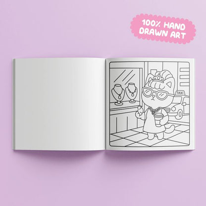 Art Maker Cosy Colouring: Movie Marathon - Book