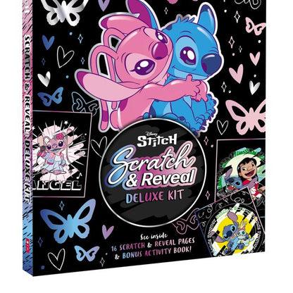 Disney Stitch Scratch and Reveal Deluxe Kit - Book