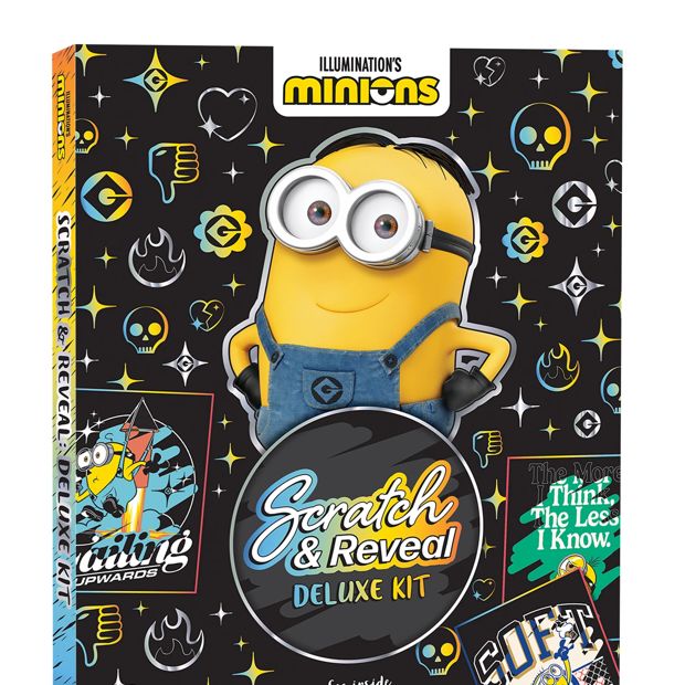 Illuminations' Minions: Scratch and Reveal Deluxe Kit - Book