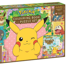 Pokemon: Colouring Book & Puzzle Set - Book