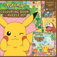 Pokemon: Colouring Book & Puzzle Set - Book