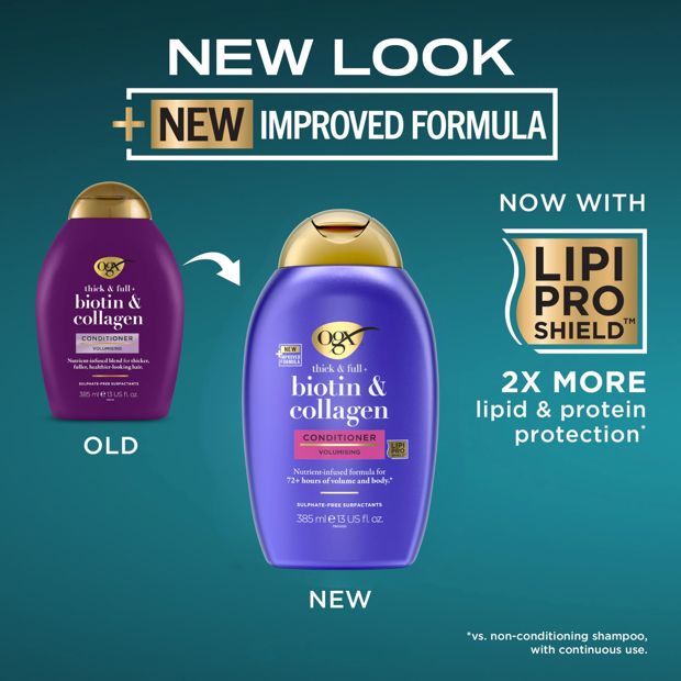 OGX Thick & Full+ Biotin & Collagen Conditioner 385ml