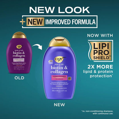 OGX Thick & Full+ Biotin & Collagen Conditioner 385ml
