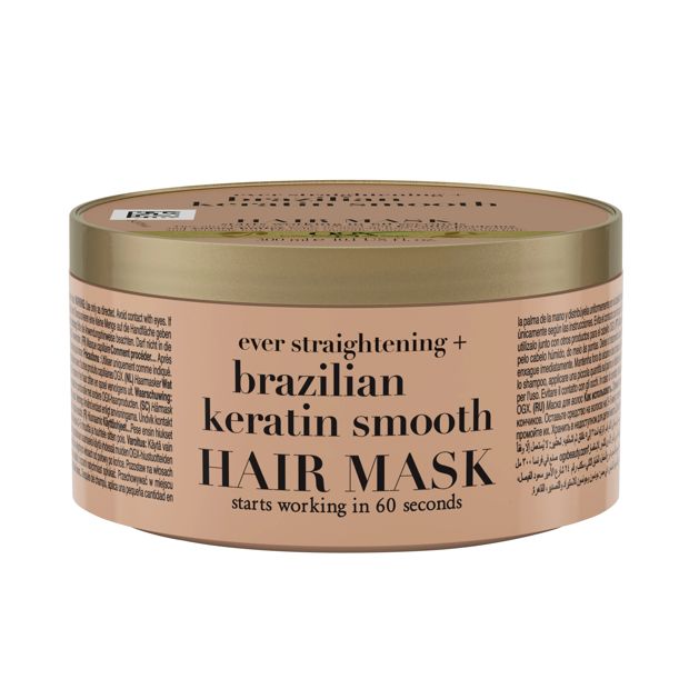 OGX Ever Straightening + Brazilian Keratin Smooth Hair Mask 300ml