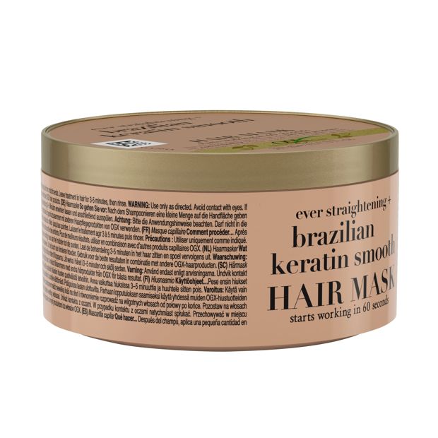 OGX Ever Straightening + Brazilian Keratin Smooth Hair Mask 300ml