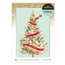 10 Pack Hallmark Boxed Christmas Cards - Tree and Deer