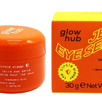 Glow Hub Jelly Eye Serum 30g - Tranexamic Acid, L-Ascorbic Acid and Caffeine