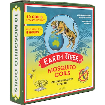 Earth Tiger Mosquito Coils 10 pack