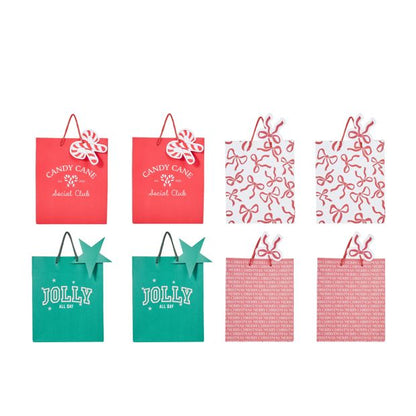 Anko 4 Pack Medium Gift Bags - Assorted