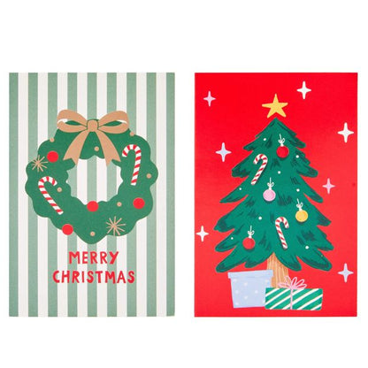 Anko 40 Pack Mini Christmas Cards - Assorted