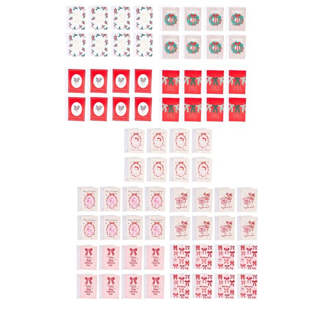 Anko 40 Pack Christmas Cards - Assorted