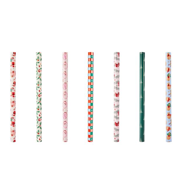 Anko 7m Gift Wrapping Paper - Assorted