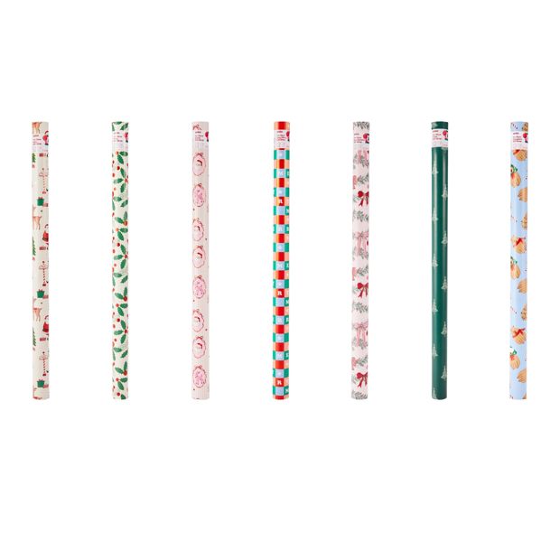 Anko 7m Gift Wrapping Paper - Assorted