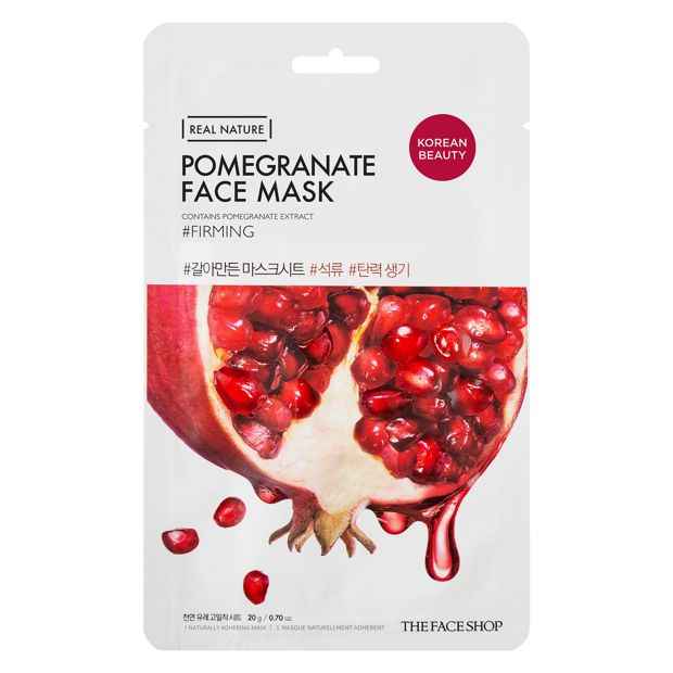 The Face Shop Real Nature Pomegranate Face Mask 20g