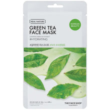 The Face Shop Real Nature Green Tea Face Mask 20g