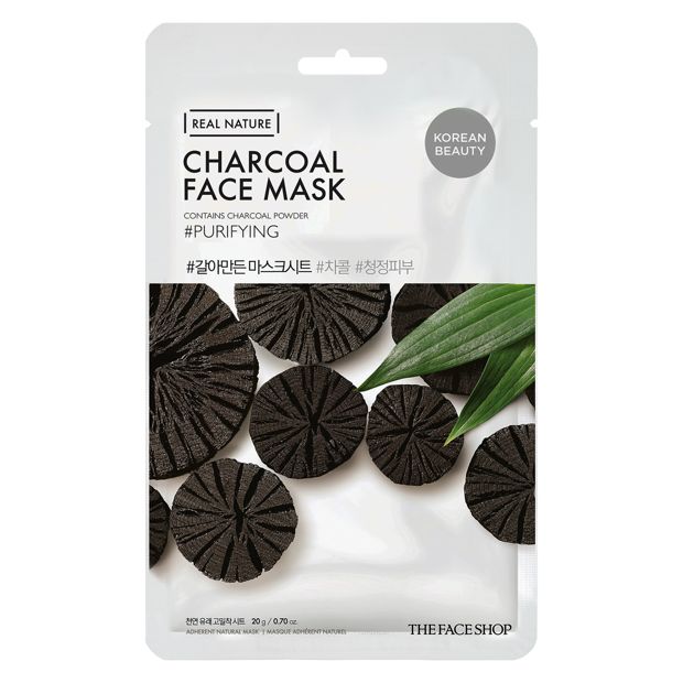 The Face Shop Real Nature Charcoal Face Mask 20g