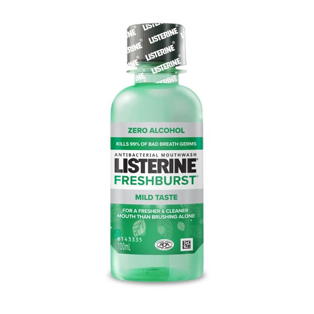 Listerine Freshburst Antibacterial Mouthwash 100ml