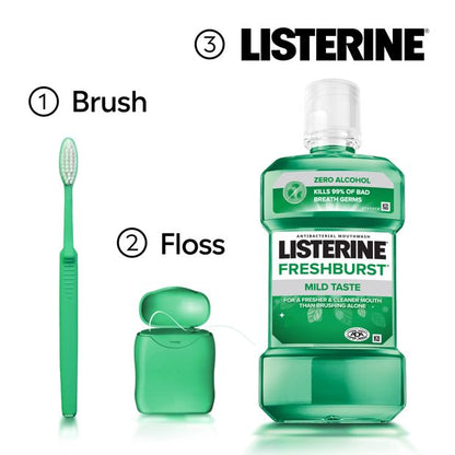 Listerine Freshburst Antibacterial Mouthwash 100ml
