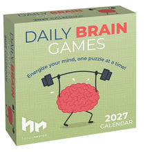 Happy Neuron Daily Brain Games 2027 Calendar