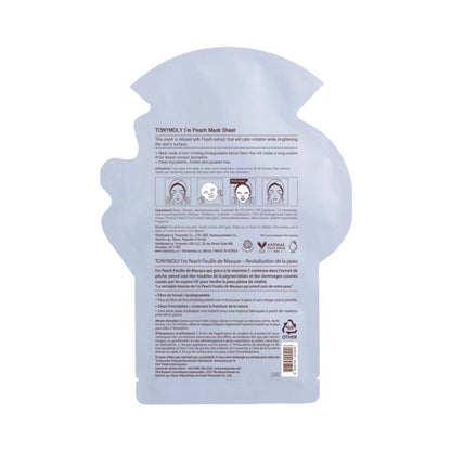 Tony Moly I'm Peach Vitalizing Mask Sheet