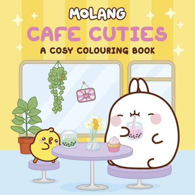 Molang Cafe Cuties: A Cosy Colouring Book