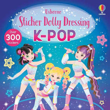 Usborne Sticker Dolly Dressing: KPop by Lesley Sims - Book