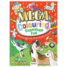 Mega Colouring Farmyard Fun Book