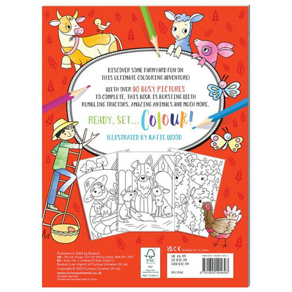 Mega Colouring Farmyard Fun Book