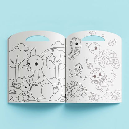 Aussie Animals Colouring Book