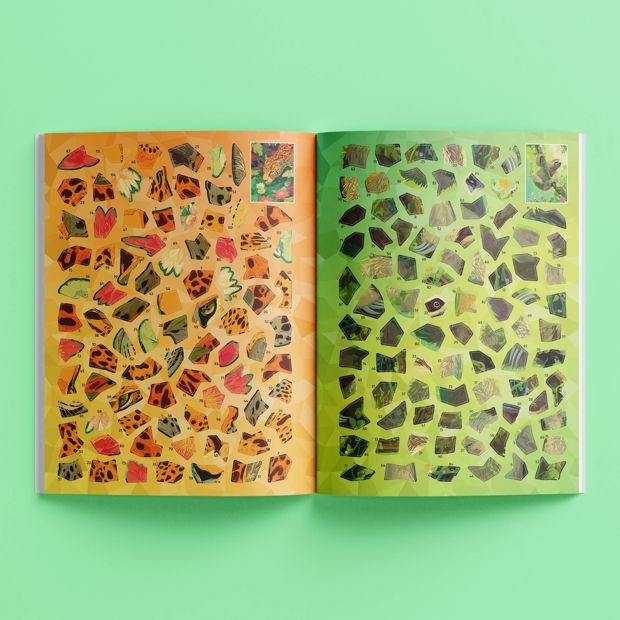 Art Maker Sticker Mosaics Tropical Jungle - Book