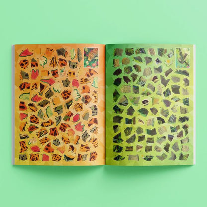 Art Maker Sticker Mosaics Tropical Jungle - Book