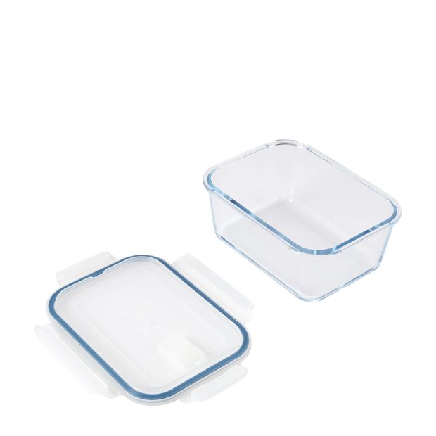 Anko 1.3L Glass Food Storage