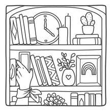 Cosy Girlhood Cute POV-Style Colouring Book by Amelia Green - Book