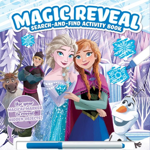 Disney Frozen: Magic Reveal Search-and-Find Activity Book